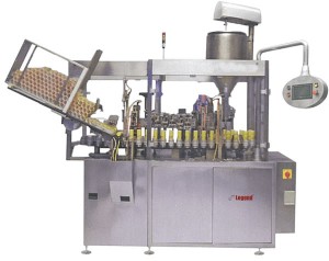 Automatic single head tube filling machine